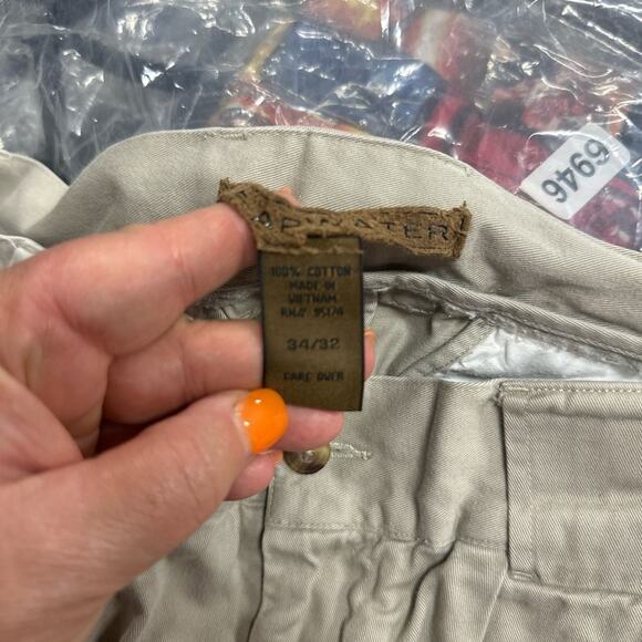 Clearwater Men's Tan Cargo Pants - Picture 4 of 6